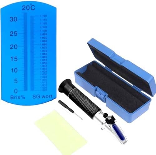 Refratômetro Brix Açúcar Cerveja Artesanal Vinho