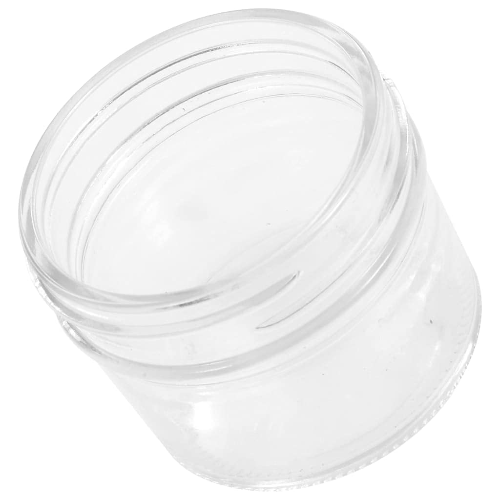 Tarros de mermelada con tapa plateada, 24 unidades de 110 ml, tarros para conservas, salsas, salsas y almacenamiento, herméticos, sin goteo, ideales para cocina y mesa de desayuno