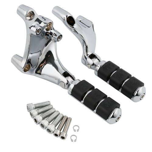 Repose-Pieds de Moto Antidérapants avec Supports de Montage Fixes pour Iron 883