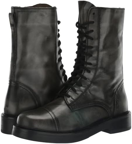 Steve Madden Women's Dawsyn Combat Boot, Brown Distressed, 8 | Image 6