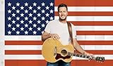 Luke American flag 3x5 Ft Outdoor Indoor,Bryan Guitar USA flag Tapestry for Bedroom Living room dorm wall Decorations