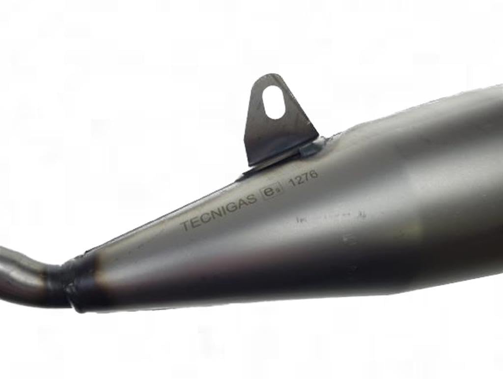 Auspuff Sportauspuff XS-2 – E-geprüft – passend für Rieju MRT, MRX, Beta RR 50 (2005–2012) – Auspuffanlage mit Krümmer + Endschalldämpfer