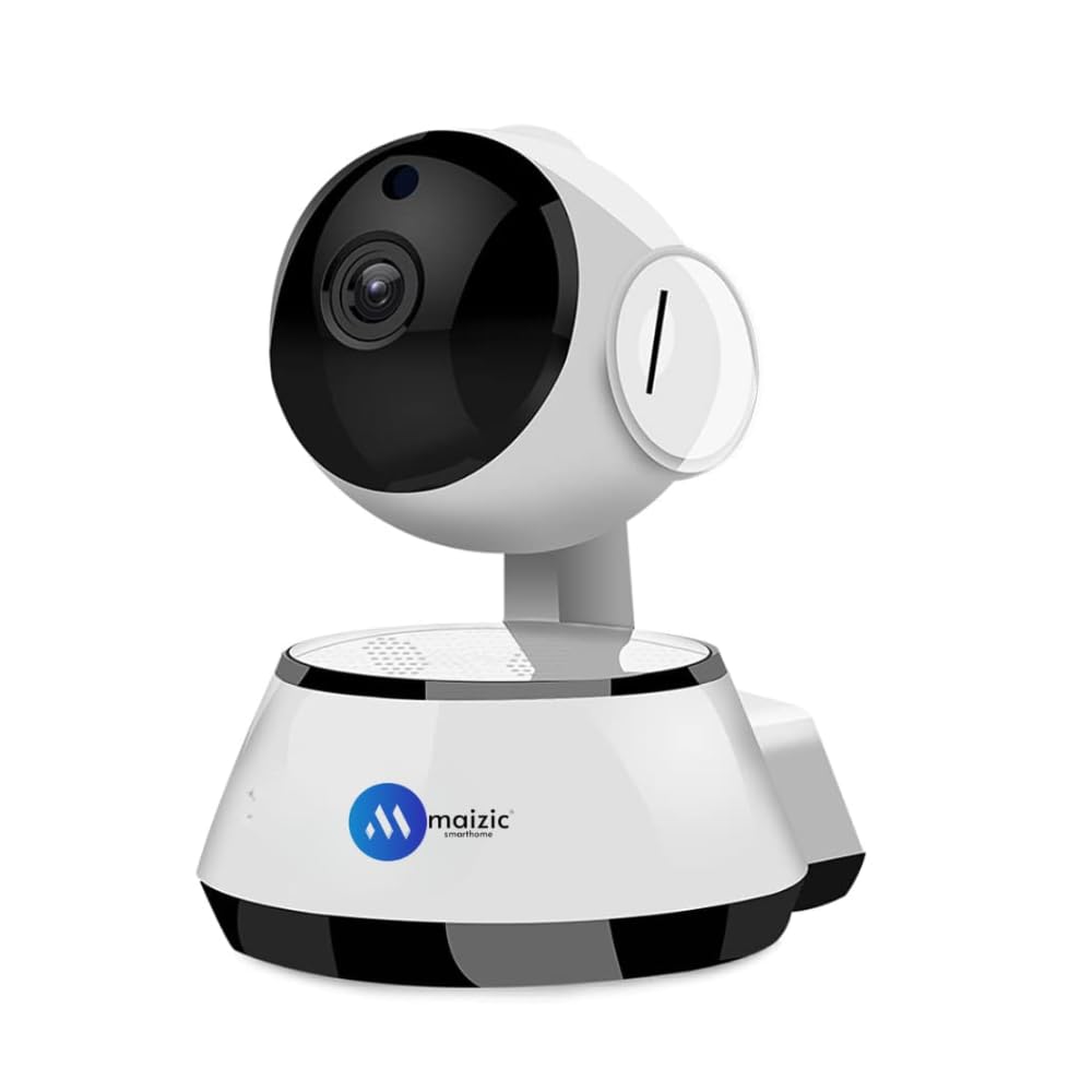 Maizic Smarthome 3 MP Full HD Without Antenna PTZ Smart WiFi CCTV Security Camera Colored Night Vision Motion Detection, AI Human Detection-image-6