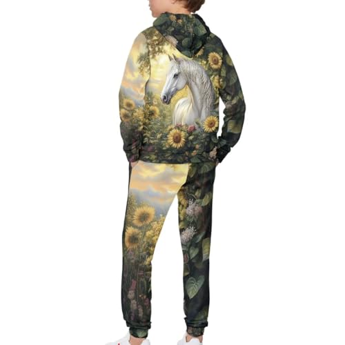 Pullover Hoodies and Sweatpants Kids 5-12T Boys Sweatshirts and Sweatpants Tracksuit2