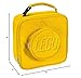 LEGO Lunch Bag, Durable and Insulated, with Mesh Pouch and Zip Compartment, Perfect for On-the-Go Meals, Yellow