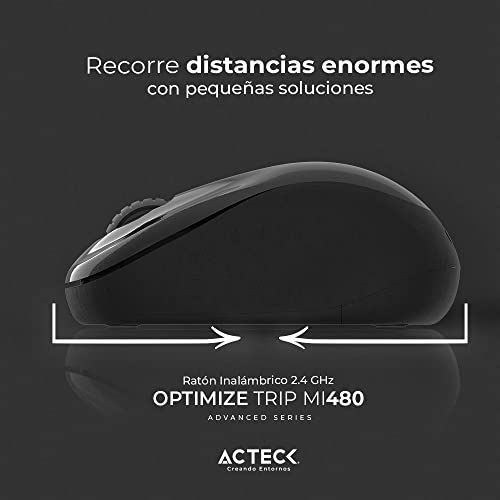 Accesorios De Computadoras, Personal Computer mouse acteck inalambrico Marca Acteck (3)