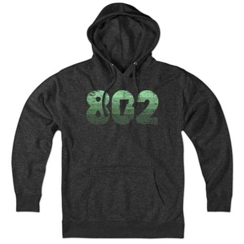 Chowdaheadz VT 802 Retro Hoodie – Unisex Pullover Sweatshirt Soft Cotton Blend