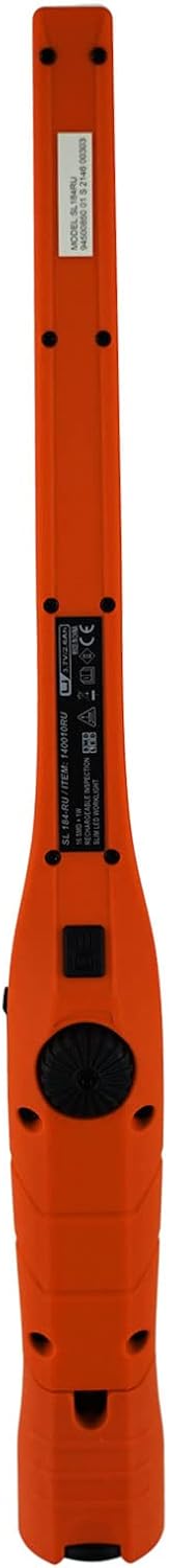 Schumacher Electric Slim Inspection Lamp and Magnetic Work Light, Dimmer Switch, 360 Degree Swivel and Tilt, Two Lighting Modes, Hands-Free with Magnetic Base and Hook, SL184RU