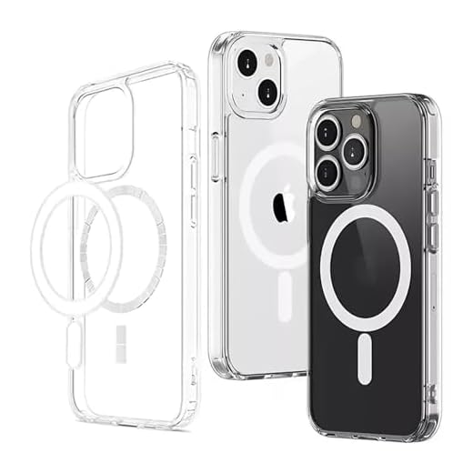 Capa Capinha Case Compatível iPhone 15 Clear Case Magnética Carregamento Wireless