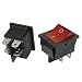 2 Pcs KCD4 DPST ON-OFF 4 Pin Rocker Boat Switch 15A/20A AC 250V/125V