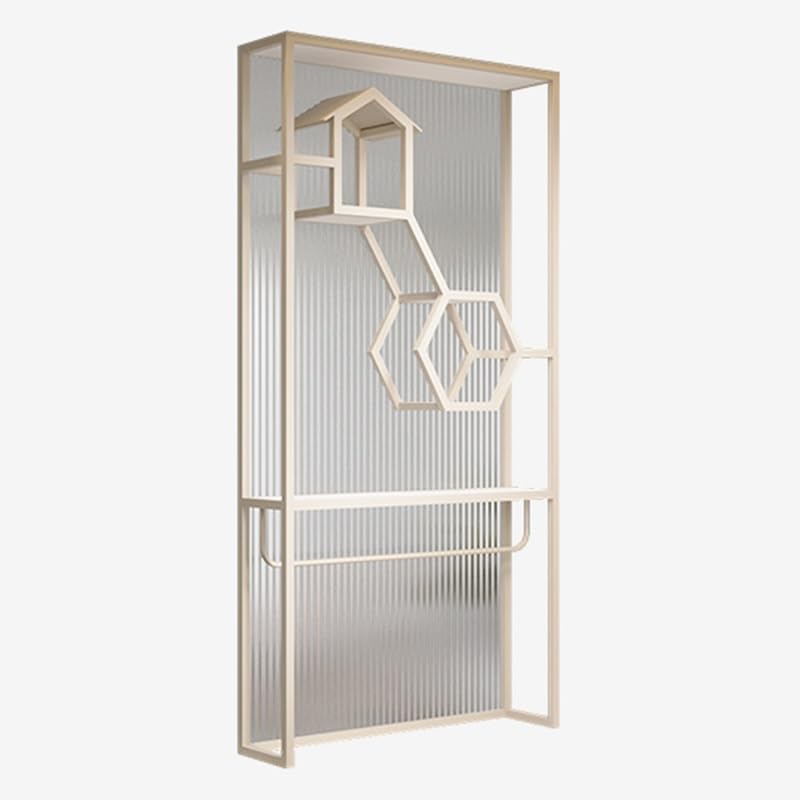 Cloisonnettes de salle de bain haut de gamme translucides 40 x 160 cm