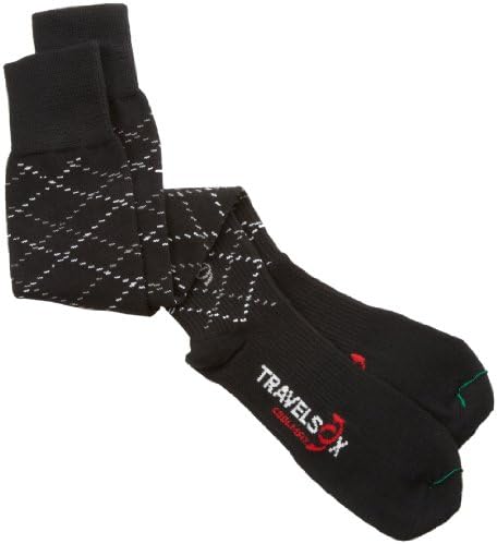 Travelsox Support OTC Compression Recovery Travel Socks, TS5000