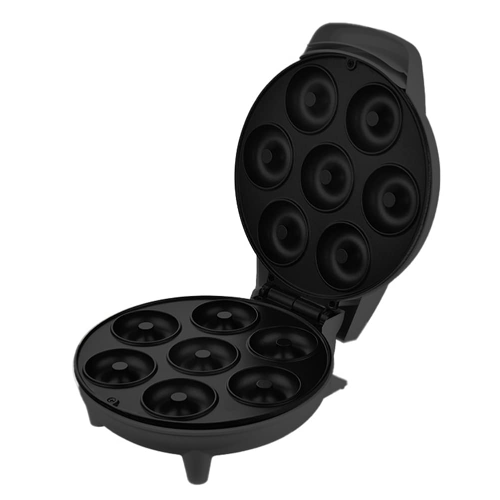 MáQuina EléCtrica para Hacer Mini Donuts con Revestimiento Antiadherente para Desayuno, Aperitivos, Postres, ElectrodoméSticos de Cocina, 220 V, Enchufe de la UE.