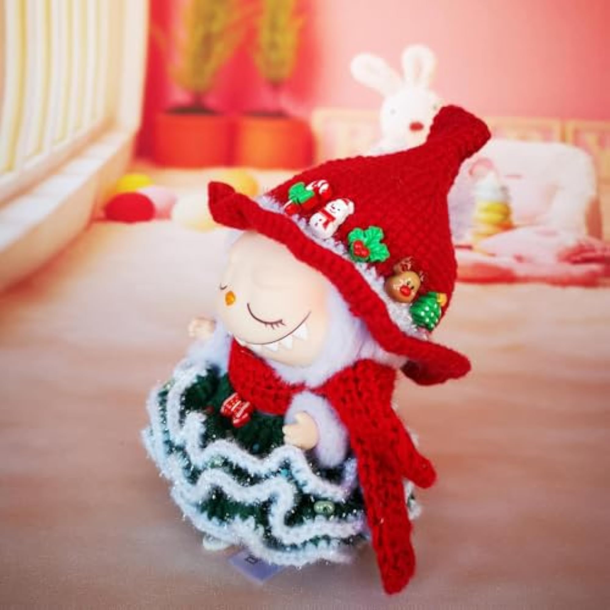 Mini Scarf for Dolls, Soft DIY Christmas Gift