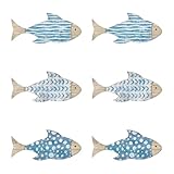 [Design Créatif] Le Design De Ce Produit Est Inspiré Du Thème De L'Océan. Le Design En Forme De Poisson Est Vibrant Et Intéressant, Et La Correspondance Des Couleurs Est Harmonieuse, Ce Qui Peut Donner À Votre Espace Une Atmosphère Artistique Unique Et La Fraîcheur De L'Océan.