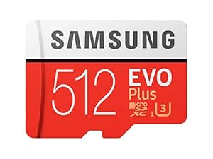 Samsung Memory MB-MC512GAEU 512 GB EVO Plus Micro SD Karte mit Adapter