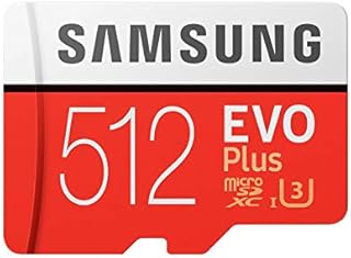 Samsung EVO Plus Class 10 Micro SDXC with Adapter, 512GB (MB-MC512GA)