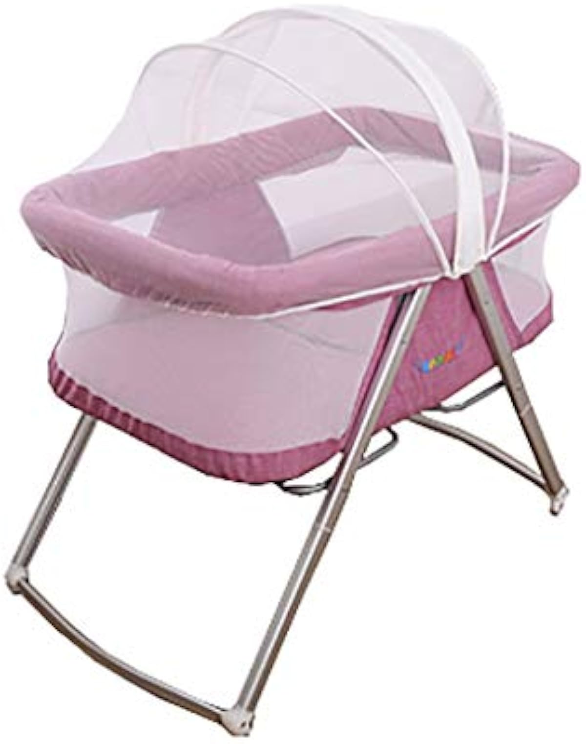 受注生産品 赤ちゃんのゆりかご 新生児の男の子と女の子に適したポータブル可動折りたたみベビーベッド ピンク 半横たわっている多機能プレイベッド ベビー マタニティ インターネット Www Littleshopp Com