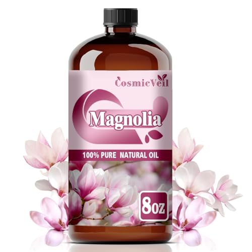 Magnolia Essential Oil 8 Fl Oz (240Ml) and Marjoram Essential Oil 16 Fl Oz (480Ml) Fragrance Oil for Aroma Diffuser,Humidifier,Home Fragrance,Spa,Cleaning,Body Care,Massage,Yoga,DIY Candle - Image 2