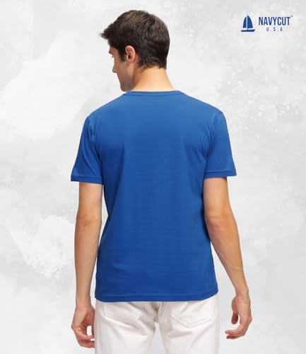 Image of Men T Shirt Cotton Round Neck | Solid Cotton Tee Half Sleeve | Breathable Casual T Shirt for Men | Stylish Round Neck Casual Wear | 12 Colors