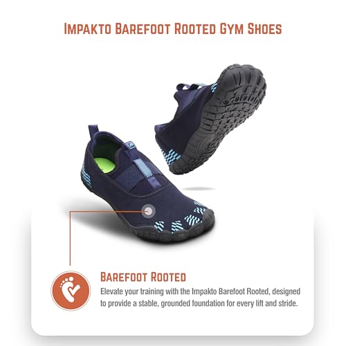 Image of Impakto Barefoot Rooted Comfortable Big Toe Box Gym, Cross Training, Walking Shoes for Men