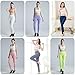 Wirezoll Yoga Pantalon- Cintura Alta para Deporte Algodón Fitness/Deportes/Running/Yoga Pantalones Deportivos