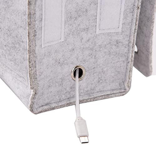 gazechimp Organizador de armazenamento de feltro de bolso para dormitório beliche suprimentos diário