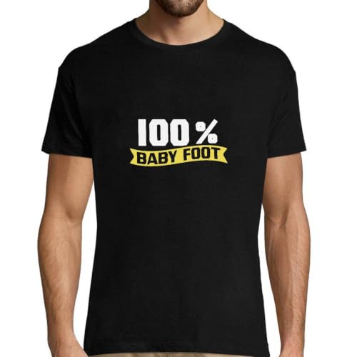 T-shirt baby foot homme humour : vêtement original imprimé en France