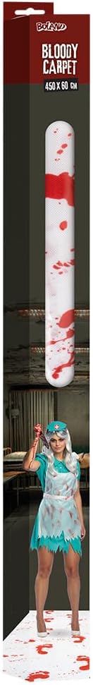 Footprint Bloody Carpet Halloween Party Decoration 450 x 60cm