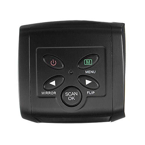 Suporte para scanner de filme 35 / 135mm conversor de filme de cartão SD de 32G com display digital