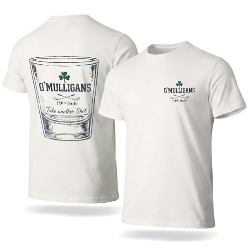 Reminderband Funny Golf Shirts for Men Mulligans Print T Shirt S-Ivory