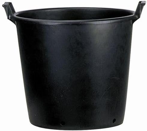Florateck Maceta Redonda de Plástico 50L con Asas
