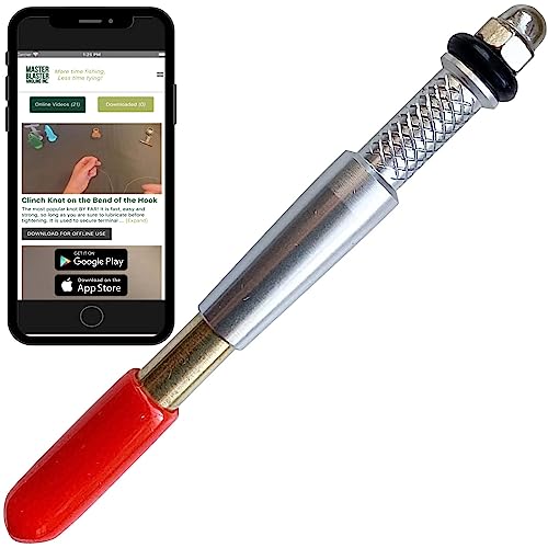 Knot Kneedle - Fishing Knot Tying Tool - Quick & Easy Way To Tie Knots & Keep Fishing Longer - Fishing Gear And Equipment - Tools For Fishing Pack - Fishing Tools And Accessories - Single Pack #TOP22