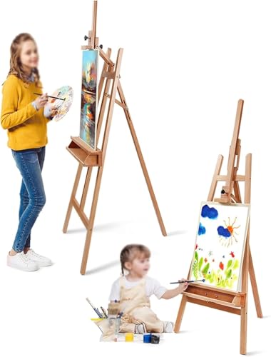 Chevalet d'art magnétique double face réglable pour dessiner - 3