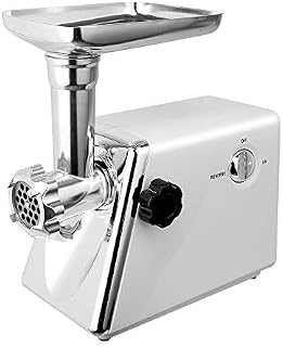 Electric Meat Grinder Stainless Steel Sausage Stuffer Food Processor Grinding Mincing Machine, Food