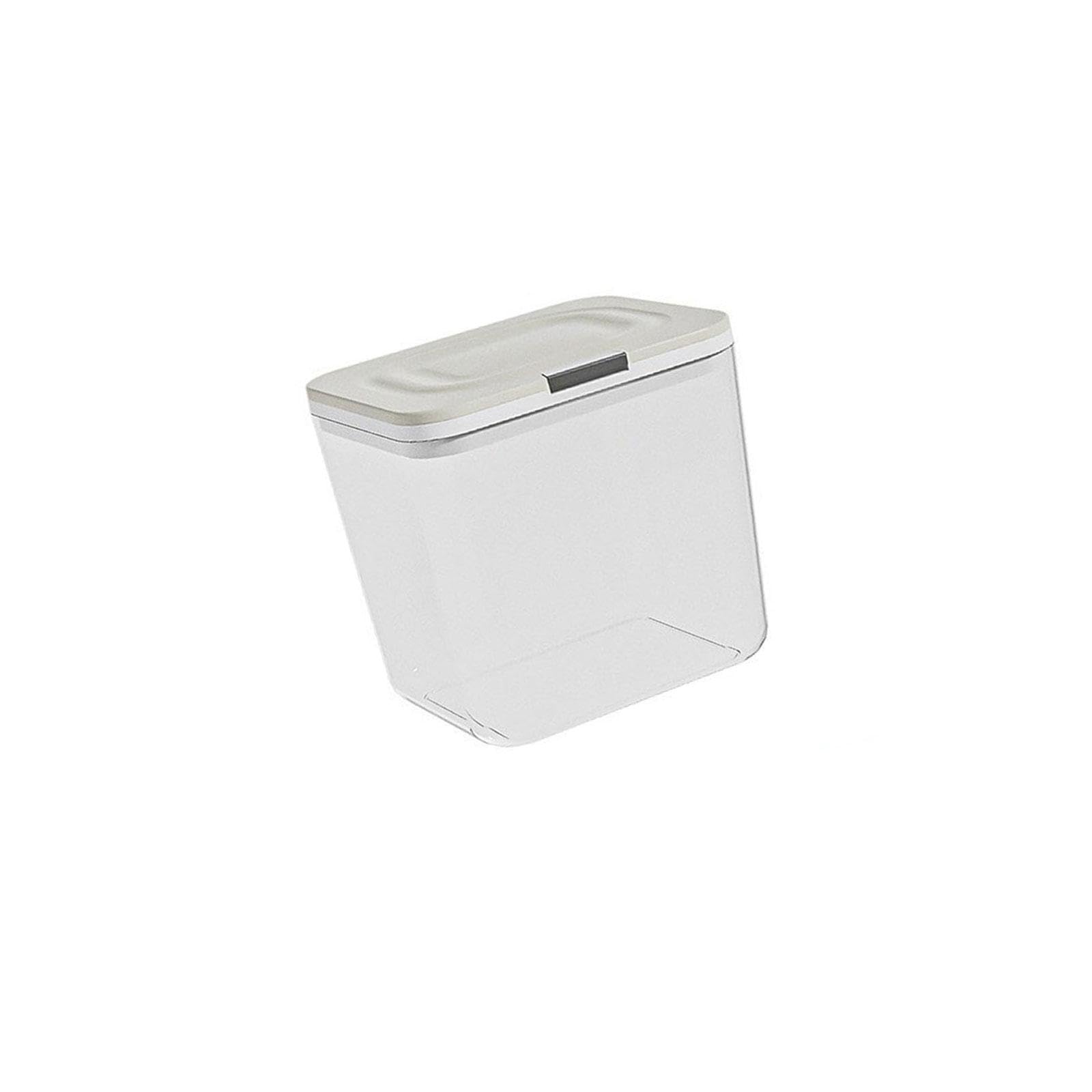 Zeiwohndc C Single Storage Ontainer With Lid, Lear Organiser Box For Kitchen, Bathroom, Abinets And Laundry Room Shelves Lear Storage Bin Lidded Organizer Abinet Box Laundry Tablet Holder Detergent Ontainer
