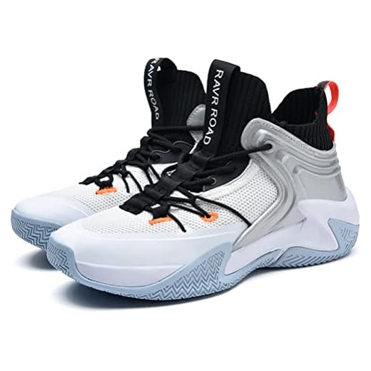 JMSUN tenis masculino Tênis de basquete com malha alta Flyknit Moda Tênis Esportivo Caminhada Atlética Tênis Casual Tênis de Corrida