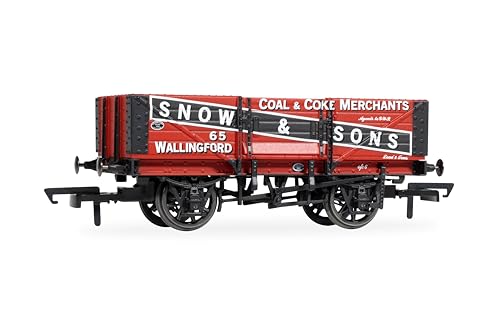 Wagon à 5 Planches Hornby R60305 pour compléter un train miniature de la compagnie Snow & Sons