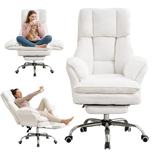 Ergonomic Big & Tall Office Chair with Footrest