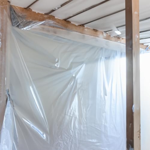 PAD ‘N PROTECT Flame Retardant/Fire Rated 6 Mil Plastic Sheeting 12' x 100', Anti-Static, Greenhouse Plastic, Durable Plastic Sheeting, Passed NFPA 701 Test 1&2 (Printed on The Sheet)(6 Mil) by PAD 'N PROTECT - Image 3