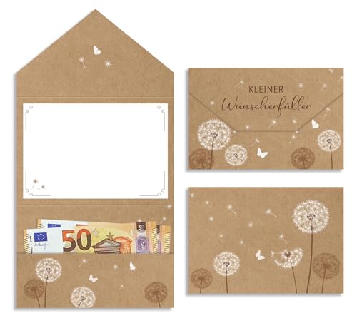 Wunscherfüller Geldgeschenk Verpackung, 2 Stück Geldgeschenk Gutschein Karte Verpackung für Geburtstag Hochzeit Konfirmation Jugendweihe Weihnachten, Lustige Geschenke Frauen Männer - 11 * 16cm Wunscherfüller Geldgeschenk Verpackung, 2 Stück Geldgeschenk Gutschein Karte Verpackung für Geburtstag Hochzeit Konfirmation Jugendweihe Weihnachten, Lustige Geschenke Frauen Männer - 11 * 16cm