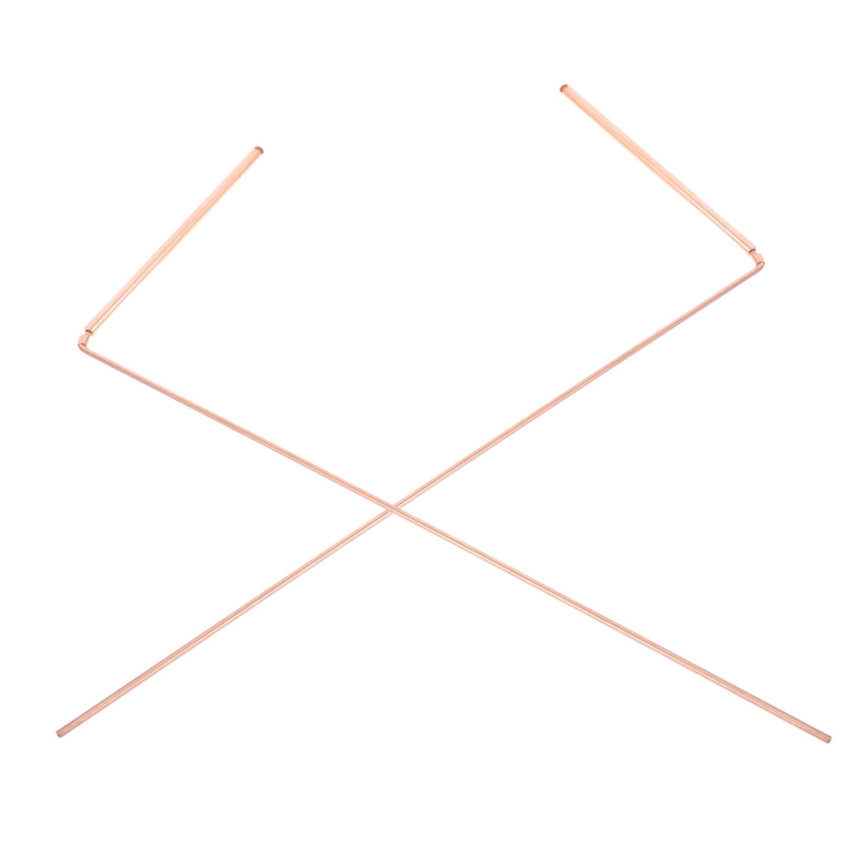 HAWILLOSCH Pure Copper Dragon Rod Accurate Water Dowsing Rods for Feng Shui Exploration