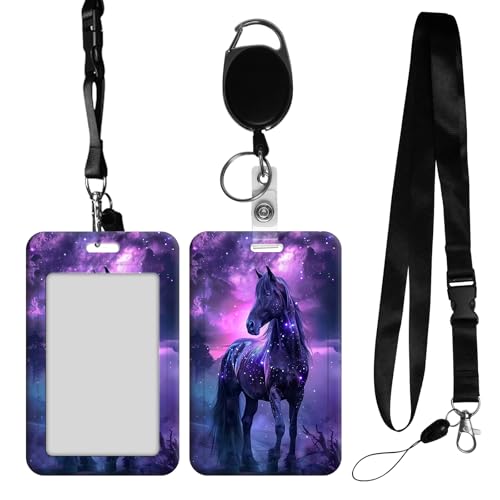 HJCYXJLK ID�o�b�W�z���_�[ �i�[���X�g���b�v�t�� �j�����p �c�^ID�J�[�h�z���_�[�E�H���b�g �����ȑ��ƃJ�[�h�X���b�g�A���O���\�ȃl�b�N�X�g���b�v �Ō�t ���t �I�t�B�X�p �������n�̂���߂���