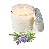 Gesunde Zutaten. Die Geschenk kerze besteht aus ätherischem, Sojawachs und drei bleifreien Baumwolldocht. Dank gesunder Zutaten sind unsere Kerzen sauberer und umweltfreundlicher.