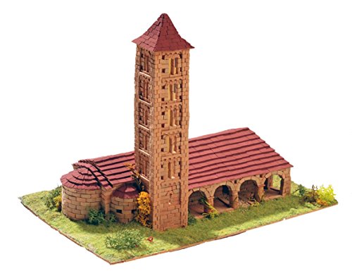 Keranova- Kit de cerámica Iglesia de Santa Eulalia, Color marrón (30106) , color/modelo surtido Cover