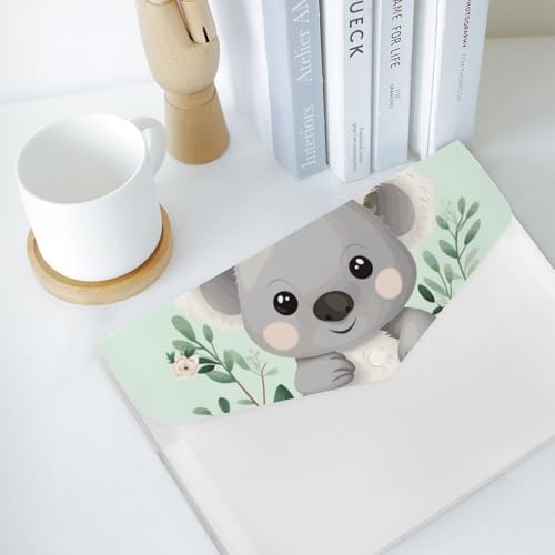 Porte-documents durable Koala à 6 compartiments pour bureau et CV