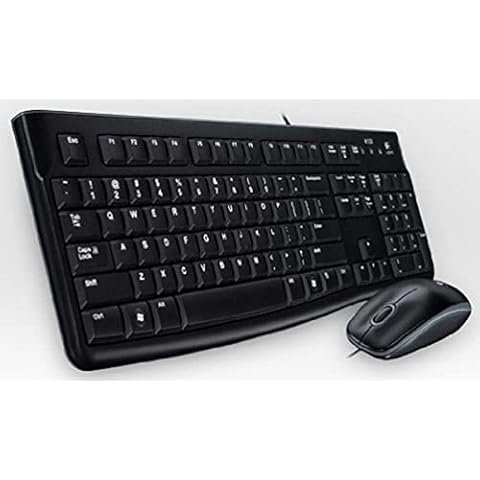 Logitech Desktop MK120, HU USB QWERTZ Ungarisch Schwarz Cover