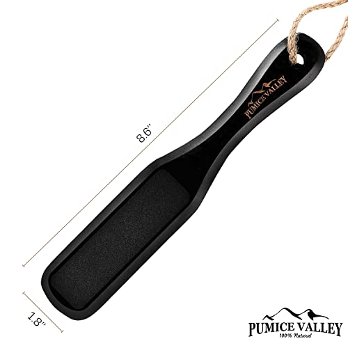 Pumice Stone Foot Scrubber - Pedicure Foot File With Handle For Dry Dead Skin - Callus Remover For Feet - Foot Scraper - Exfoliating Brush For Heels, Elbows, Hands #TOP5
