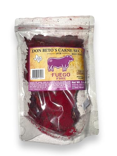 Don Beto's Fuego Beef Jerky, Made in Texas, 2.6 oz