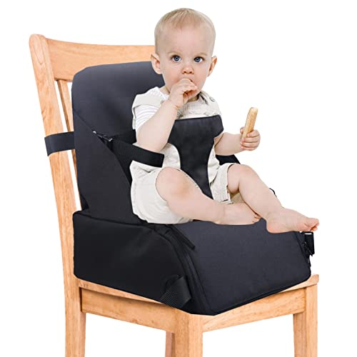 Assento elevador para mesa – Assento elevador de cadeira alta leve, assento elevador de viagem com a